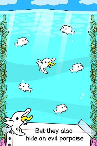 Dolphin Evolution: Idle Mutant (Дольфин эволюшн) [МОД: Много денег, Монет и Все открыто] Screenshot 2