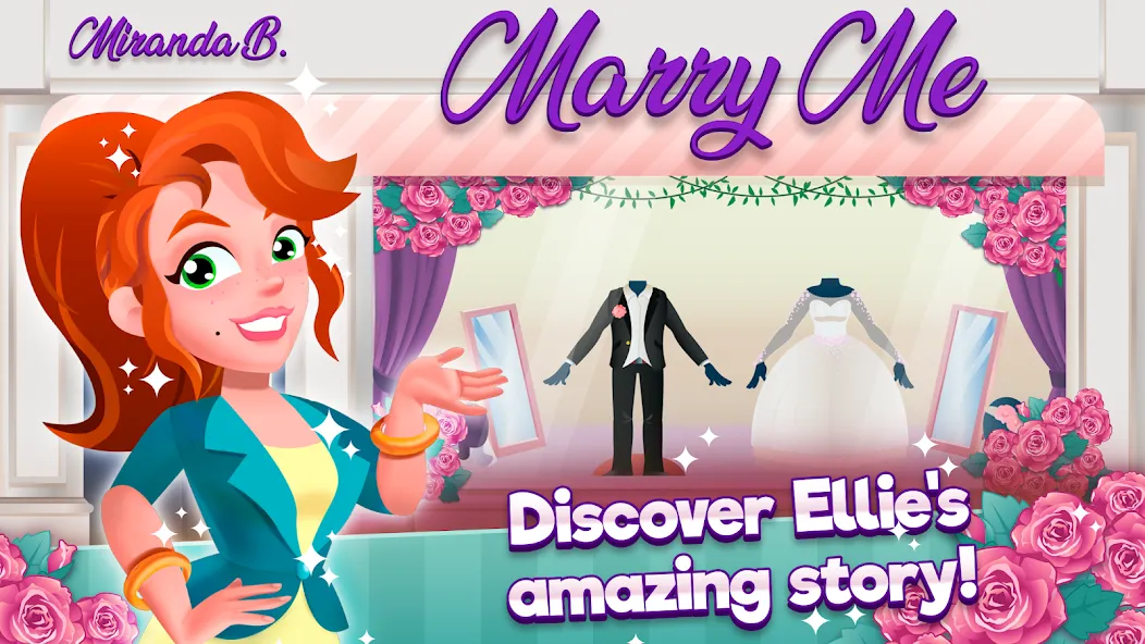 Ellie's Wedding: Dress Shop [МОД: Все открыто, Дополнительные деньги и Меню MOD] Screenshot 1