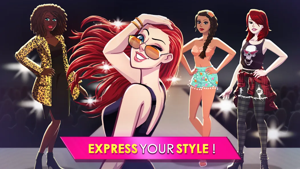 Fashion Fever: Dress Up Game (Фэшн Фивер) [МОД: Много монет, Открытые уровни и Мега MOD] Screenshot 1