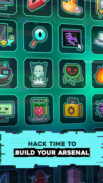 Hacking Hero: Hacker Clicker (Хакинг герой) [МОД: Деньги, Монеты и Меню MOD] Screenshot 4