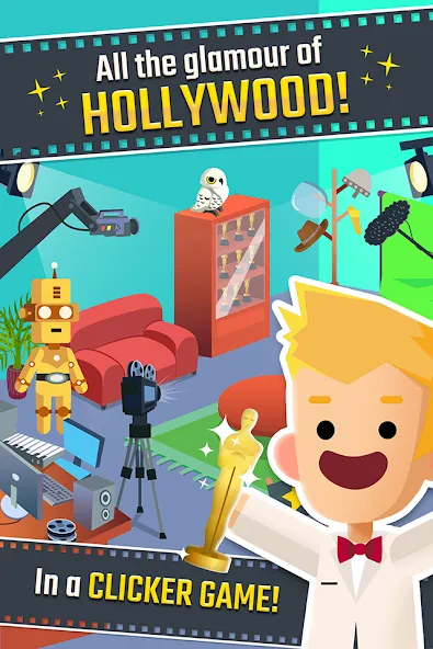 Hollywood Billionaire: Be Rich (Холливудский миллиардер) [МОД: Меню, Бесконечные монеты и Открытые уровни] Screenshot 1