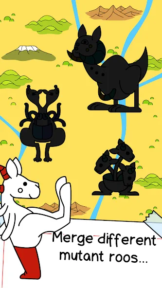 Kangaroo Evolution: Simulator (Кенгуру Эволюция) [МОД: Много монет, Открытые уровни и Мега MOD] Screenshot 3