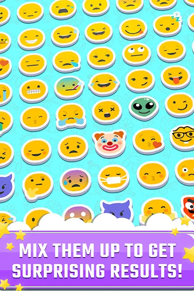 Match The Emoji: Combine All (Мэтч Зэ Имоджи) [МОД: Много денег, Монет и Все открыто] Screenshot 3