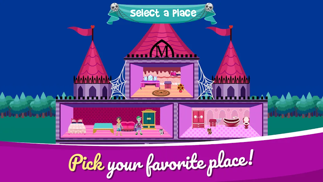 My Monster House: Doll Games (Май Монстер Хаус) [МОД: Много денег, Монет и Все открыто] Screenshot 3