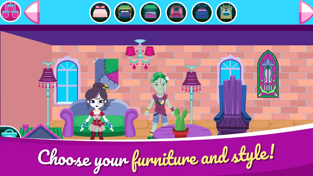 My Monster House: Doll Games (Май Монстер Хаус) [МОД: Много денег, Монет и Все открыто] Screenshot 4