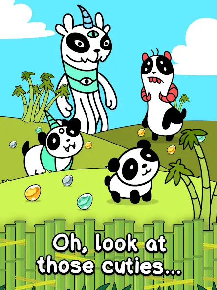 Panda Evolution: Idle Clicker (Панда Эволюция) [МОД: Много денег, Монет и Все открыто] Screenshot 5