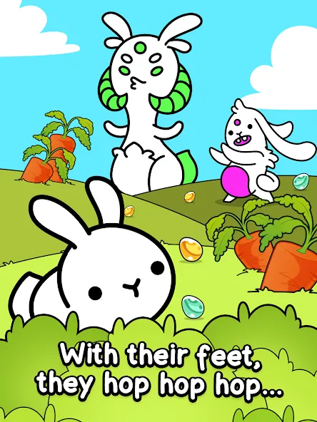 Rabbit Evolution: Merge Bunny (Рэббит Эволюшн) [МОД: Бесконечные деньги, Монеты и Мега MOD] Screenshot 5