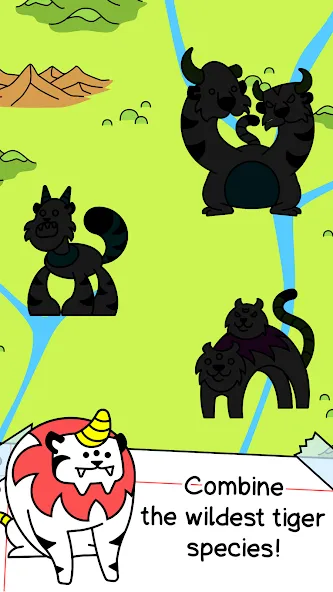 Tiger Evolution Idle Wild Cats (Тигровая эволюция дикие кошки) [МОД: Меню, Бесконечные монеты и Открытые уровни] Screenshot 3
