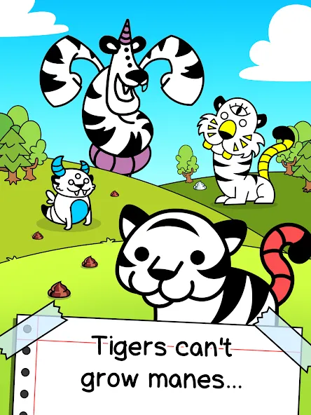 Tiger Evolution Idle Wild Cats (Тигровая эволюция дикие кошки) [МОД: Меню, Бесконечные монеты и Открытые уровни] Screenshot 5