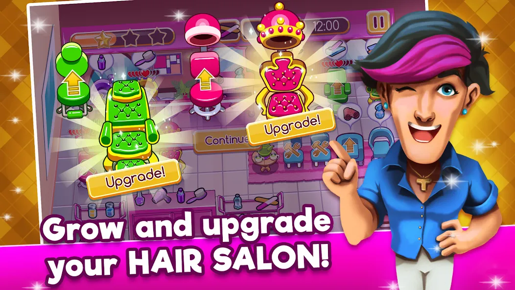Beauty Salon: Parlour Game (Бьютисэлон) [МОД: Много монет, Открытые уровни и Мега MOD] Screenshot 2