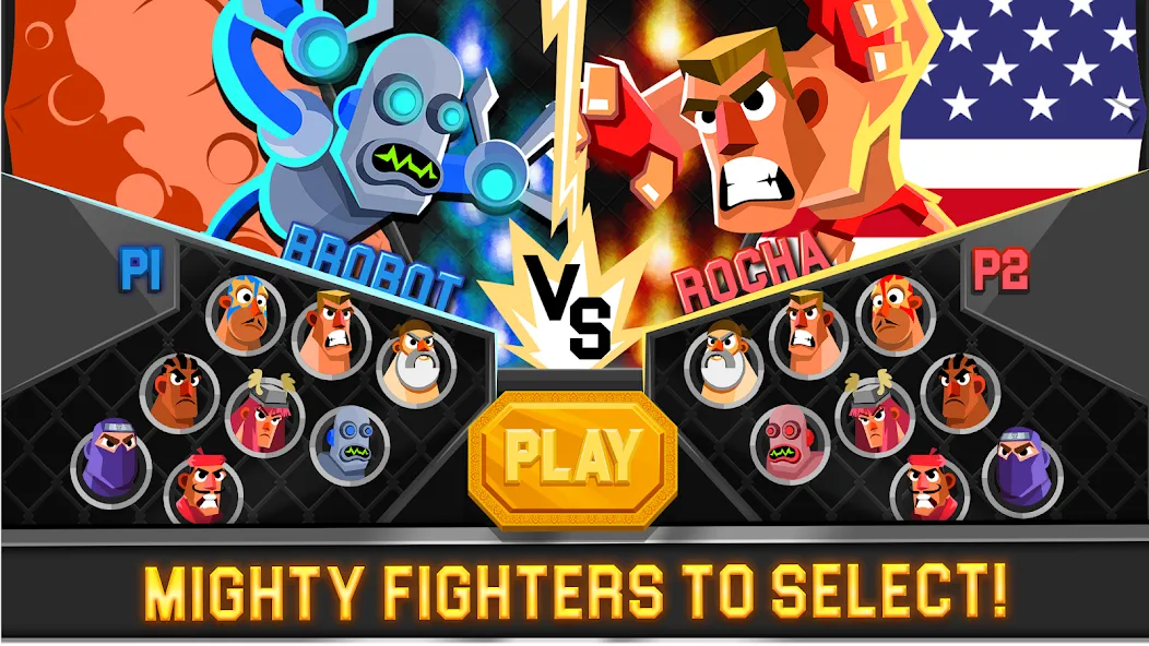UFB 3: MMA Fighting Game (УФБ 3) [МОД: Много денег, Монет и Все открыто] Screenshot 2