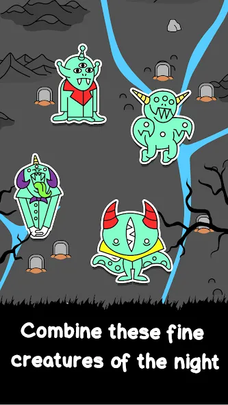 Vampire Evolution: Idle Horror (Вампирская эволюция) [МОД: Много денег, Монет и Все открыто] Screenshot 3