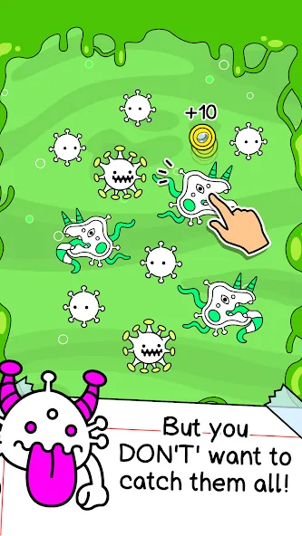 Virus Evolution: Merge Game (Вирус Эволюшн) [МОД: Много монет, Открытые уровни и Мега MOD] Screenshot 2