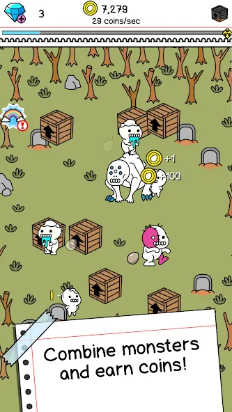 Zombie Evolution: Idle Game (Зомби Эволюция) [МОД: Все открыто, Дополнительные деньги и Меню MOD] Screenshot 2
