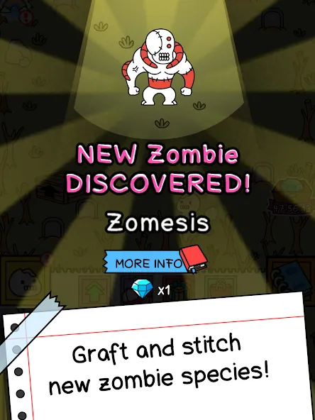 Zombie Evolution: Idle Game (Зомби Эволюция) [МОД: Все открыто, Дополнительные деньги и Меню MOD] Screenshot 5