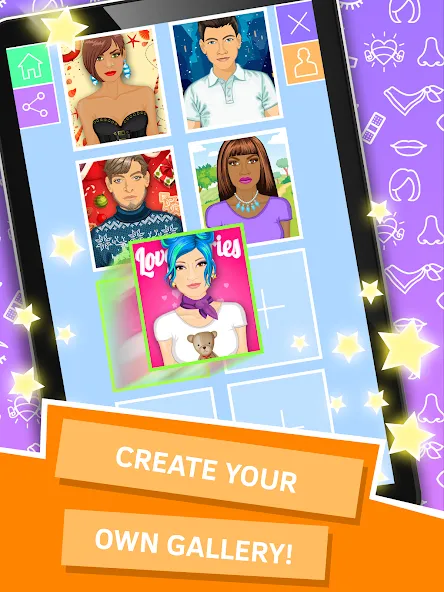 Avatar Creator App (Аватар Создатель) [МОД: Много монет, Открытые уровни и Мега MOD] Screenshot 3