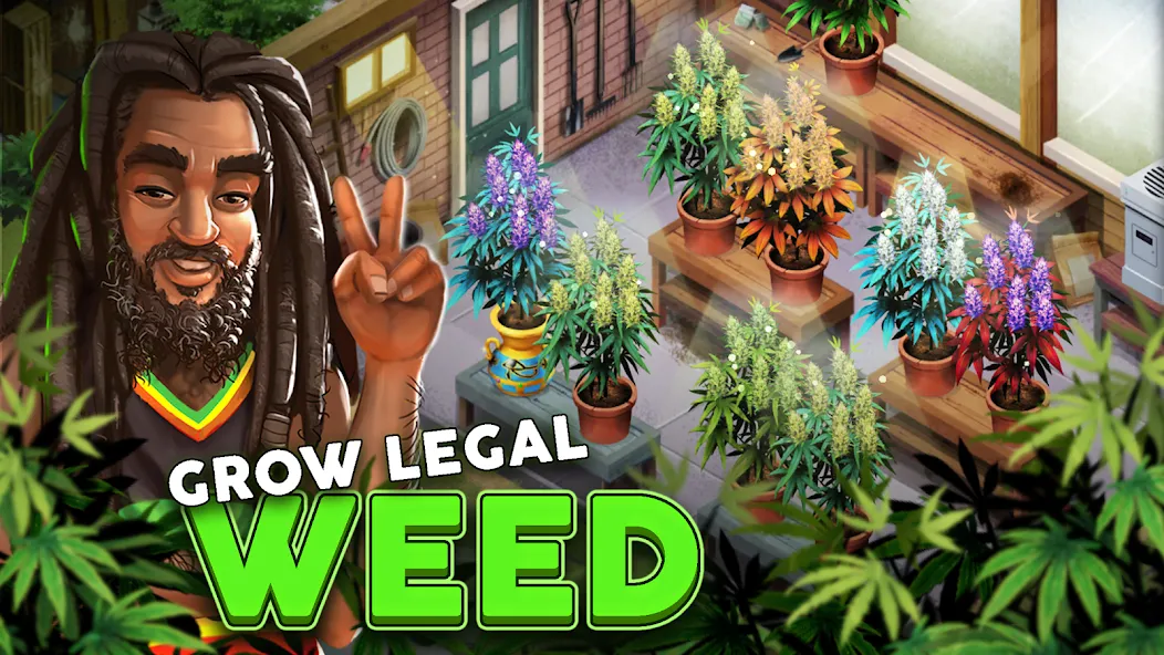 Hempire - Plant Growing Game (Хемпир) [МОД: Много монет, Открытые уровни и Мега MOD] Screenshot 1