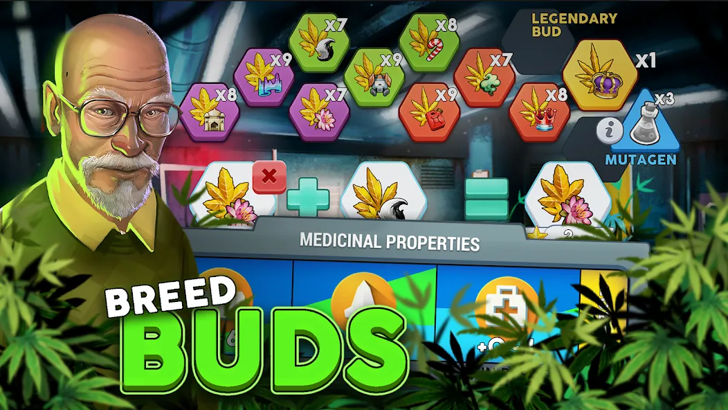 Hempire - Plant Growing Game (Хемпир) [МОД: Много монет, Открытые уровни и Мега MOD] Screenshot 4
