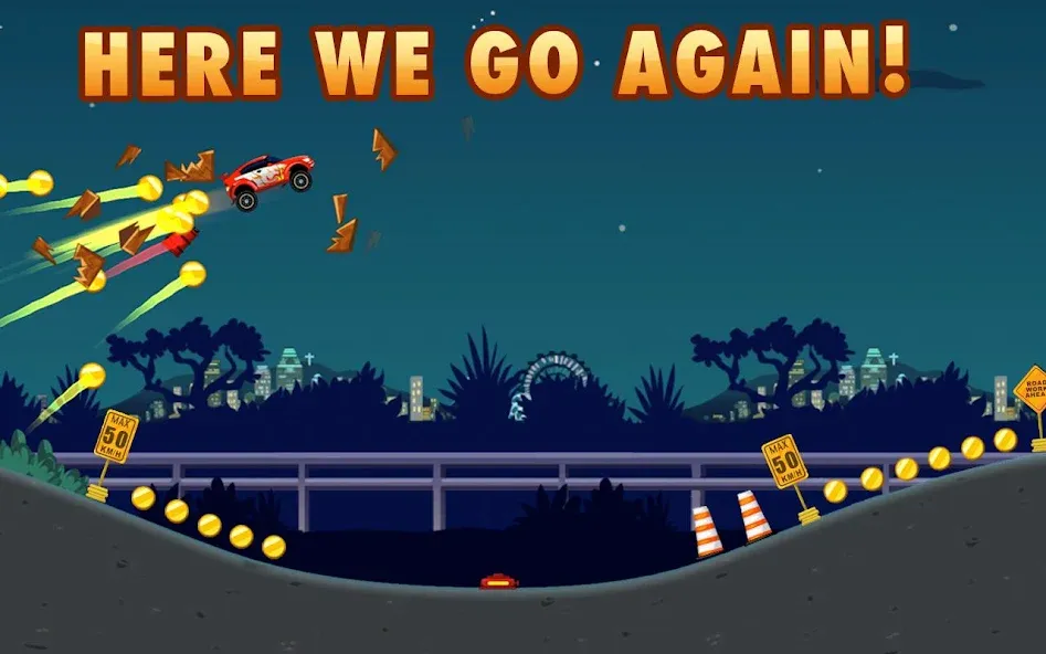 Extreme Road Trip 2 (Экстримпоездка 2) [МОД: Бесконечные деньги, Монеты и Мега MOD] Screenshot 1