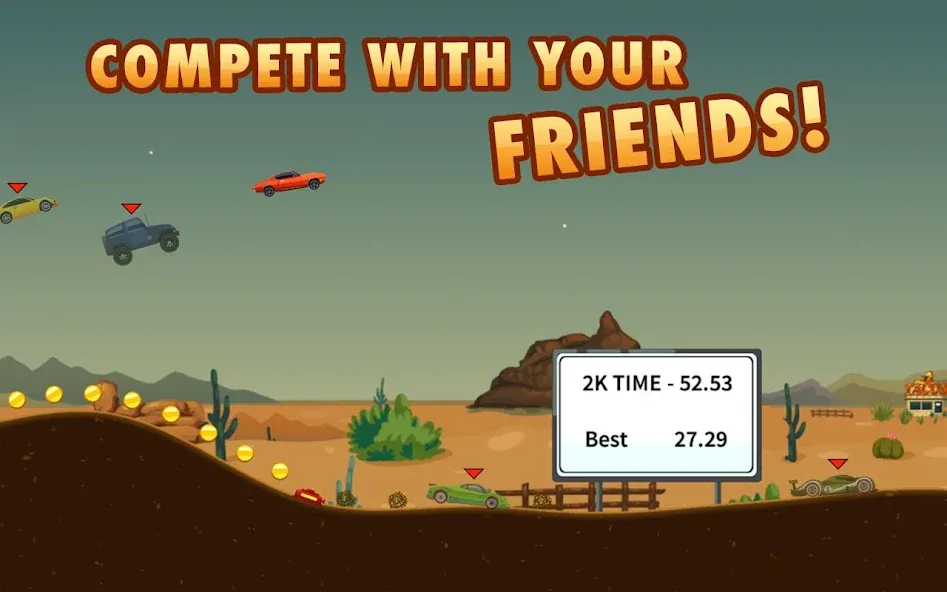 Extreme Road Trip 2 (Экстримпоездка 2) [МОД: Бесконечные деньги, Монеты и Мега MOD] Screenshot 3