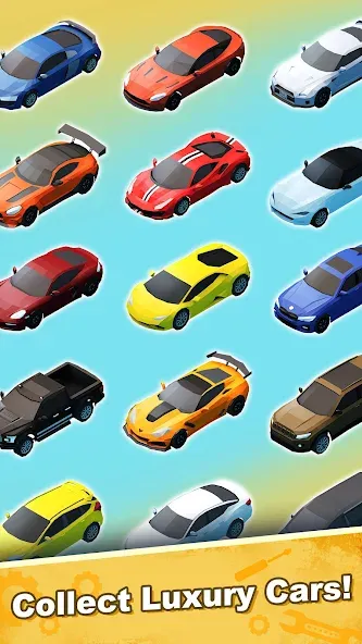 Car Mechanic Tycoon (Кар Механик Тайкун) [МОД: Много монет, Открытые уровни и Мега MOD] Screenshot 1