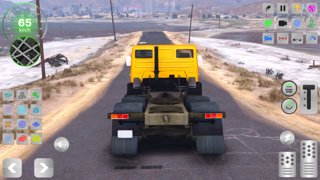 KAMAZ: Ultimate Russian Truck [МОД: Все открыто, Дополнительные деньги и Меню MOD] Screenshot 2