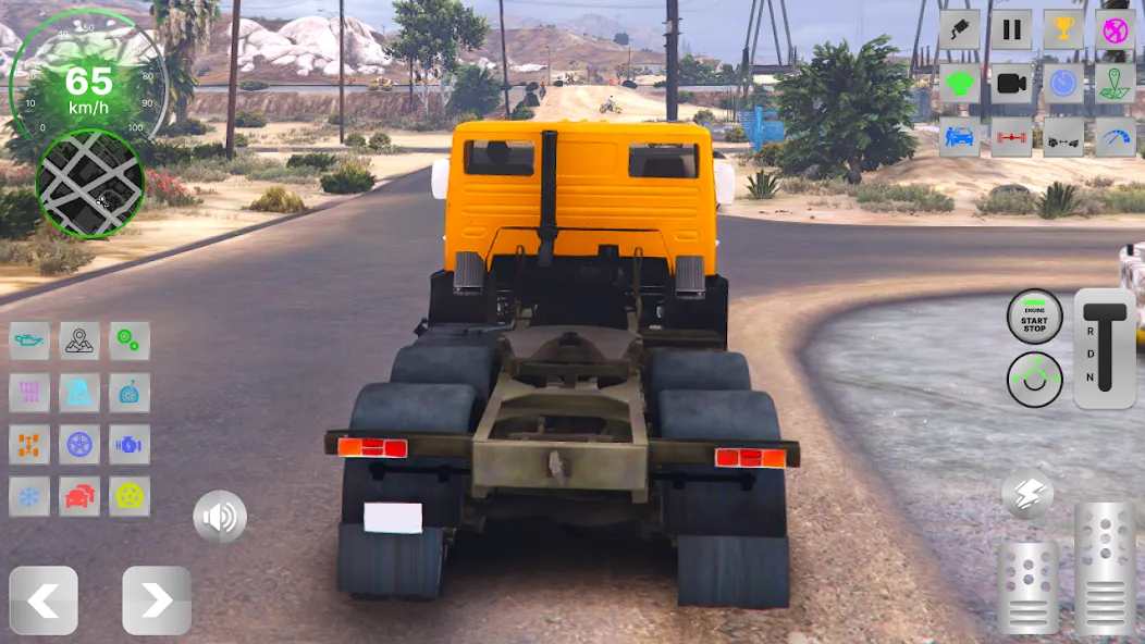 KAMAZ: Ultimate Russian Truck [МОД: Все открыто, Дополнительные деньги и Меню MOD] Screenshot 4
