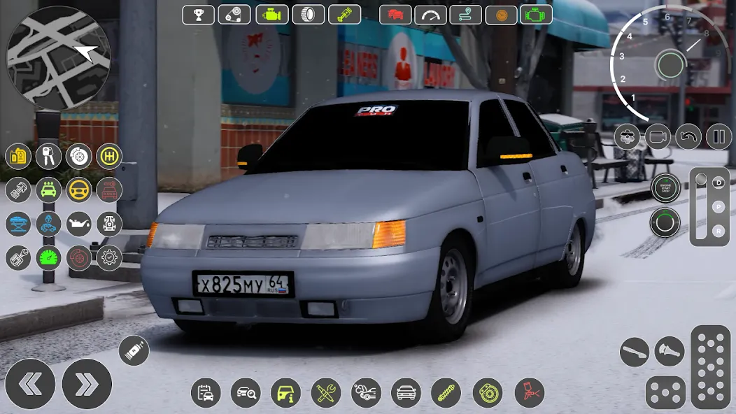 Lada 2110 Special Unit Race [МОД: Все открыто, Дополнительные деньги и Меню MOD] Screenshot 1