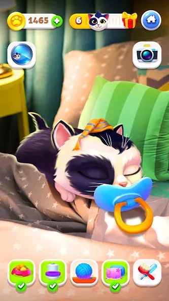 My Cat - Virtual pet simulator (Мой кот) [МОД: Много денег, Монет и Все открыто] Screenshot 3