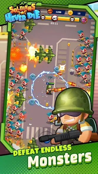 Soldiers Never Die (Солджерс Невер Дай) [МОД: Деньги, Монеты и Меню MOD] Screenshot 2
