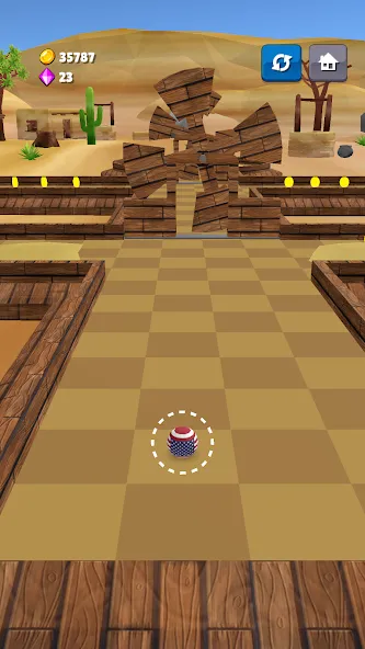 Mini Golf Game - Putt Putt 3D (Мини Гольф Челлендж) [МОД: Меню, Бесконечные монеты и Открытые уровни] Screenshot 2