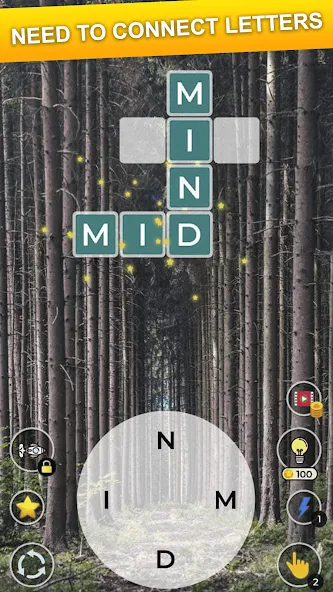 Tricky Words: Word Connect [МОД: Бесконечные деньги, Монеты и Мега MOD] Screenshot 1