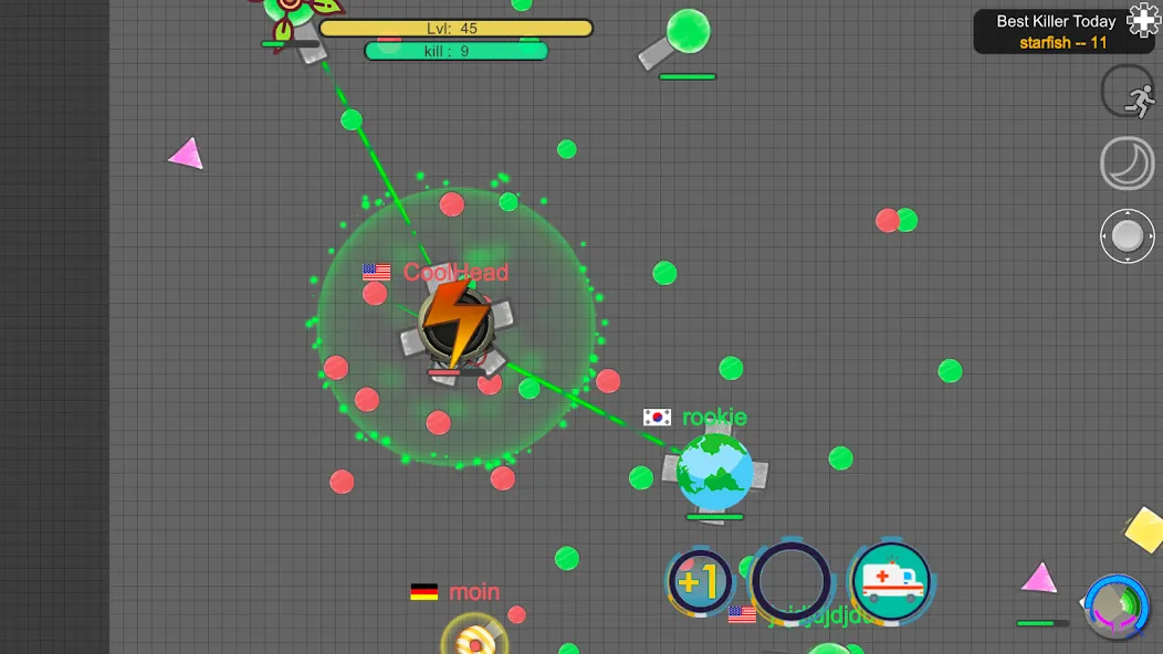 tank io games - piupiu.io [МОД: Бесконечные деньги, Монеты и Мега MOD] Screenshot 5