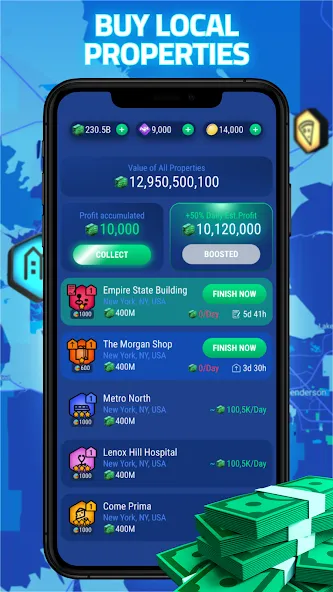 Landlord Go - Real Estate Game (Лэндлорд ГО) [МОД: Деньги, Монеты и Меню MOD] Screenshot 4
