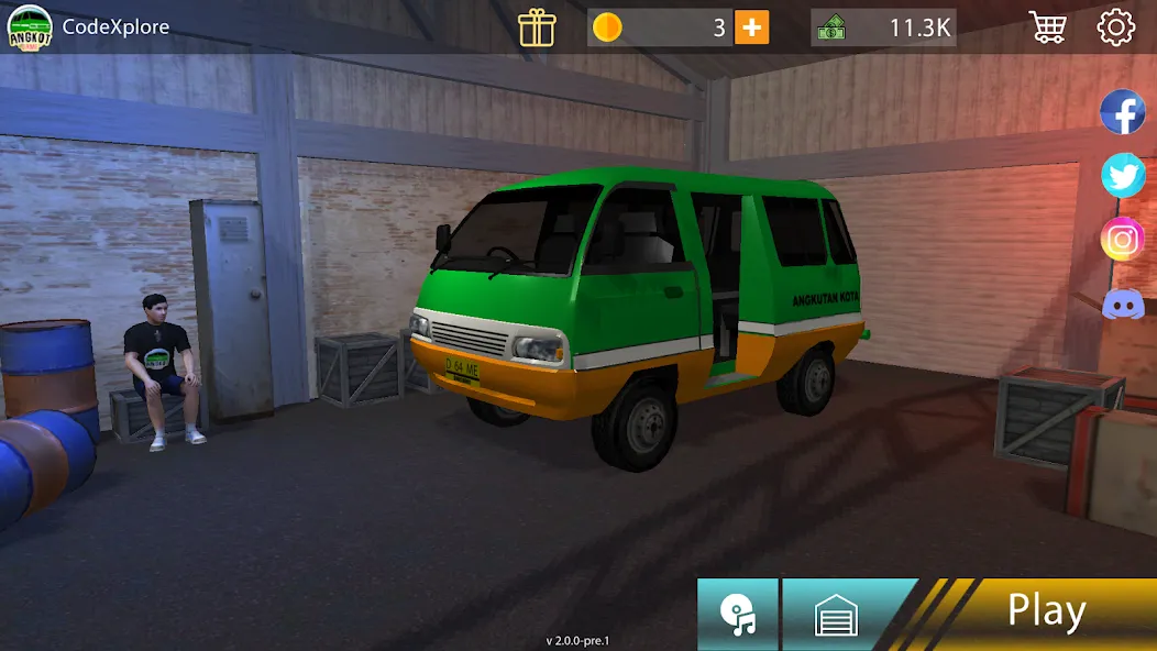 Angkot d Game (Ангкот д Гейм) [МОД: Меню, Бесконечные монеты и Открытые уровни] Screenshot 2