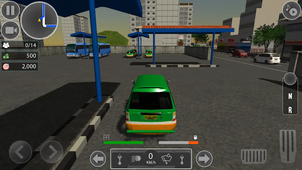 Angkot d Game (Ангкот д Гейм) [МОД: Меню, Бесконечные монеты и Открытые уровни] Screenshot 4