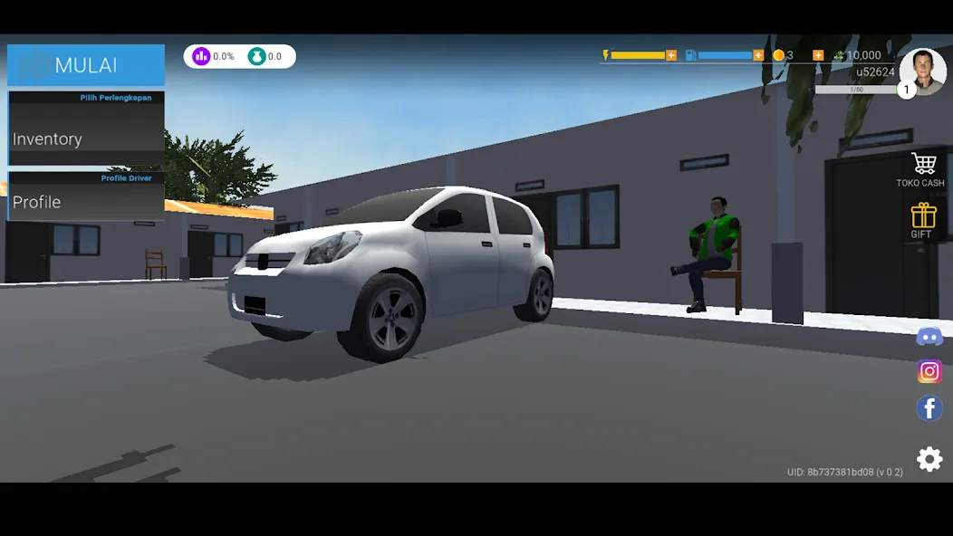Taxi Online Simulator ID (Такси онлайн симулятор ) [МОД: Деньги, Монеты и Меню MOD] Screenshot 2