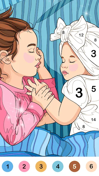 Tap Color Pro: Color By Number (Тап Колор Про) [МОД: Все открыто, Дополнительные деньги и Меню MOD] Screenshot 5