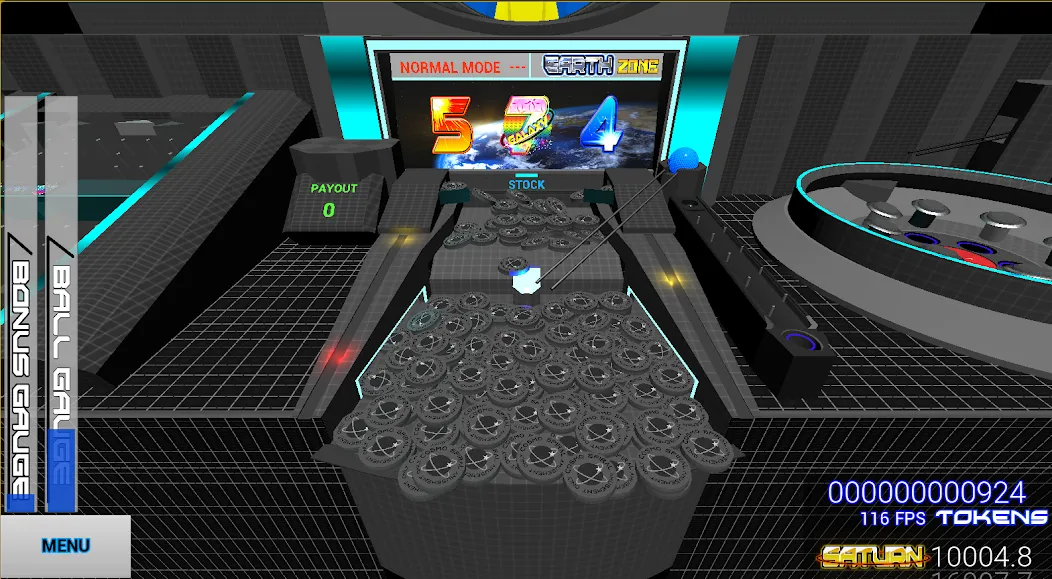 CosmoSpiral(メダルゲーム) (КосмоСпирал) [МОД: Много монет, Открытые уровни и Мега MOD] Screenshot 1