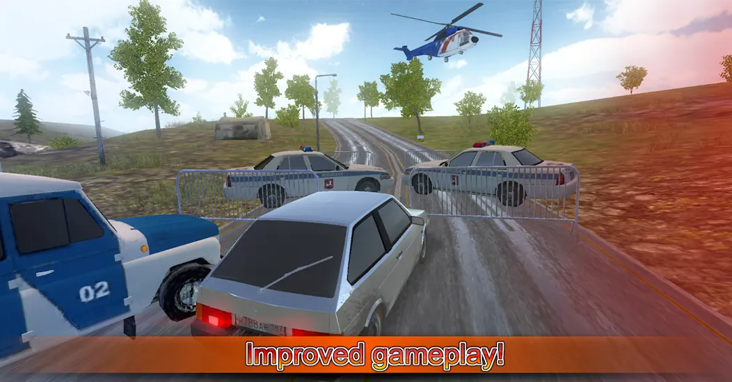 Driving simulator VAZ 2108 SE [МОД: Много монет, Открытые уровни и Мега MOD] Screenshot 2