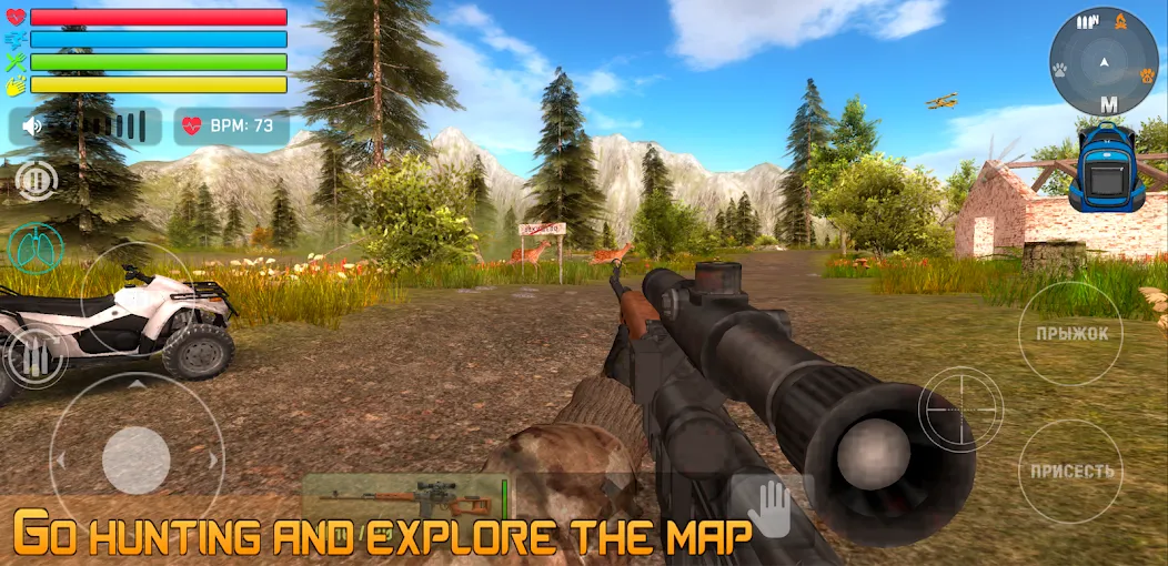 Russian Car Driver Uaz Hunter [МОД: Меню, Бесконечные монеты и Открытые уровни] Screenshot 3