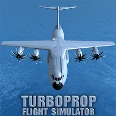 Скачать Turboprop Flight Simulator (Турбовинтовой симулятор полета 3D) [МОД: Деньги, Монеты и Меню MOD] | Взлом Turboprop Flight Simulator на Андроид