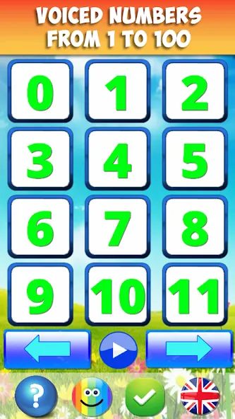Numbers for kids 1 to 10 Math [МОД: Бесконечные деньги, Монеты и Мега MOD] Screenshot 1