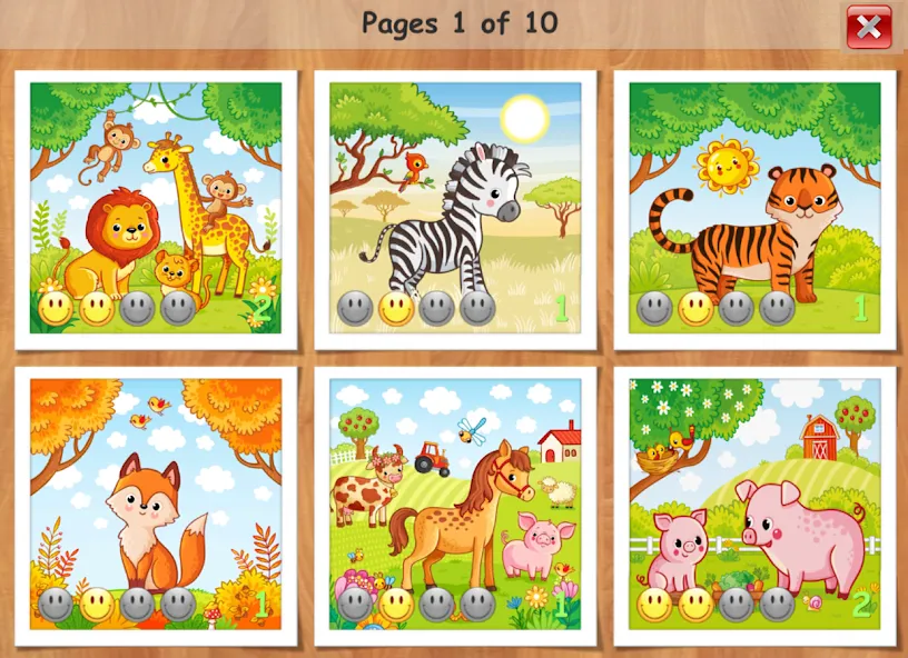 Kids puzzles - 3 and 5 years [МОД: Много монет, Открытые уровни и Мега MOD] Screenshot 3