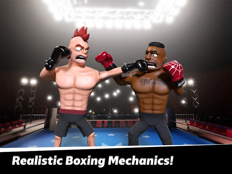 Smash Boxing: Punch Hero (Смэш Боксинг) [МОД: Все открыто, Дополнительные деньги и Меню MOD] Screenshot 3