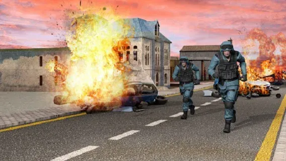 Army Bomb Games 3D Nuclear War [МОД: Меню, Бесконечные монеты и Открытые уровни] Screenshot 5