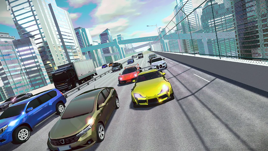 Racing Xperience: Online Race (Рейсинг Экспириенс) [МОД: Меню, Бесконечные монеты и Открытые уровни] Screenshot 1