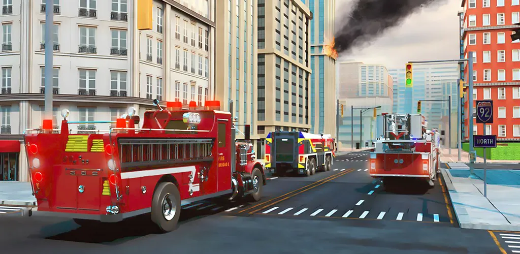 Real Firefighter 3D Simulator (Реальный Пожарник 3D Симулятор) [МОД: Много денег, Монет и Все открыто] Screenshot 3