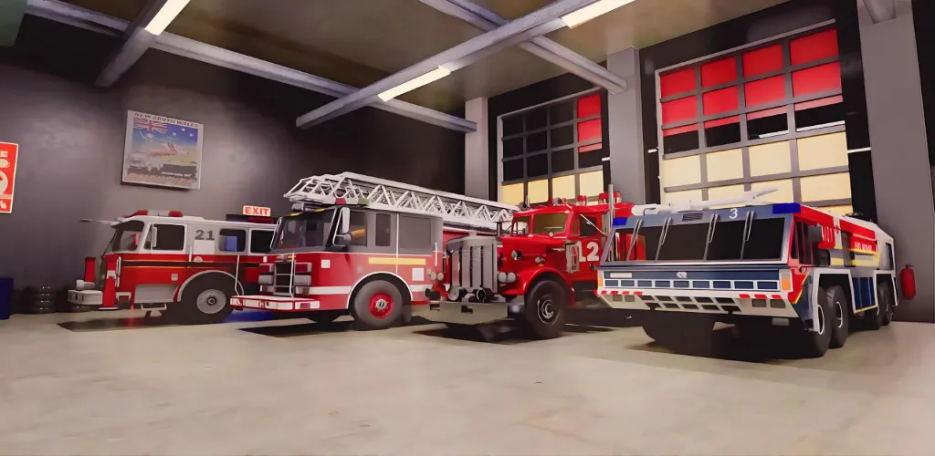 Real Firefighter 3D Simulator (Реальный Пожарник 3D Симулятор) [МОД: Много денег, Монет и Все открыто] Screenshot 4
