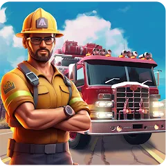 Скачать Real Firefighter 3D Simulator (Реальный Пожарник 3D Симулятор) [МОД: Много денег, Монет и Все открыто] | Взлом Real Firefighter 3D Simulator на Андроид